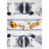 Navy and White French Stripe