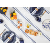 Navy & White