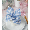 Hydrangea Blue Gingham