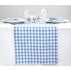Hydrangea Blue Gingham