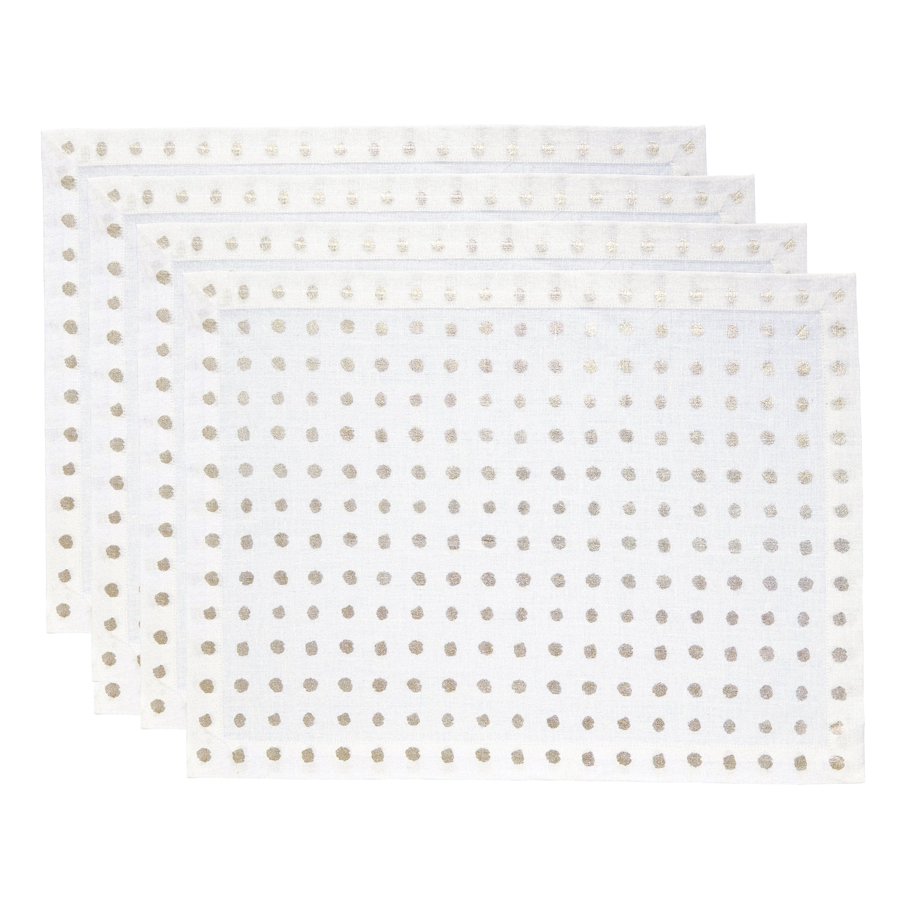 Metallic Gold Dots