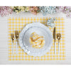 Marigold Yellow Gingham