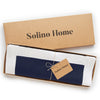 Navy/Silver Shimmer Border