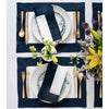Navy and White Contempo
