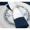 Navy and White Contempo