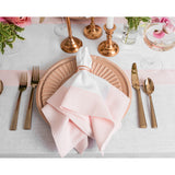 Blush Pink & White