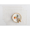Natural & White Capri Stripe