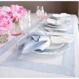 Light Blue & White