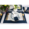 Navy and White Contempo