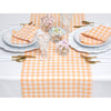 Sunny Orange Gingham