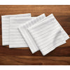 White and Black Pinstripe