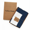 Navy and White Contempo
