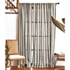 Black and Natural Cabana Stripe