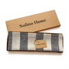 Black and Natural Cabana Stripe
