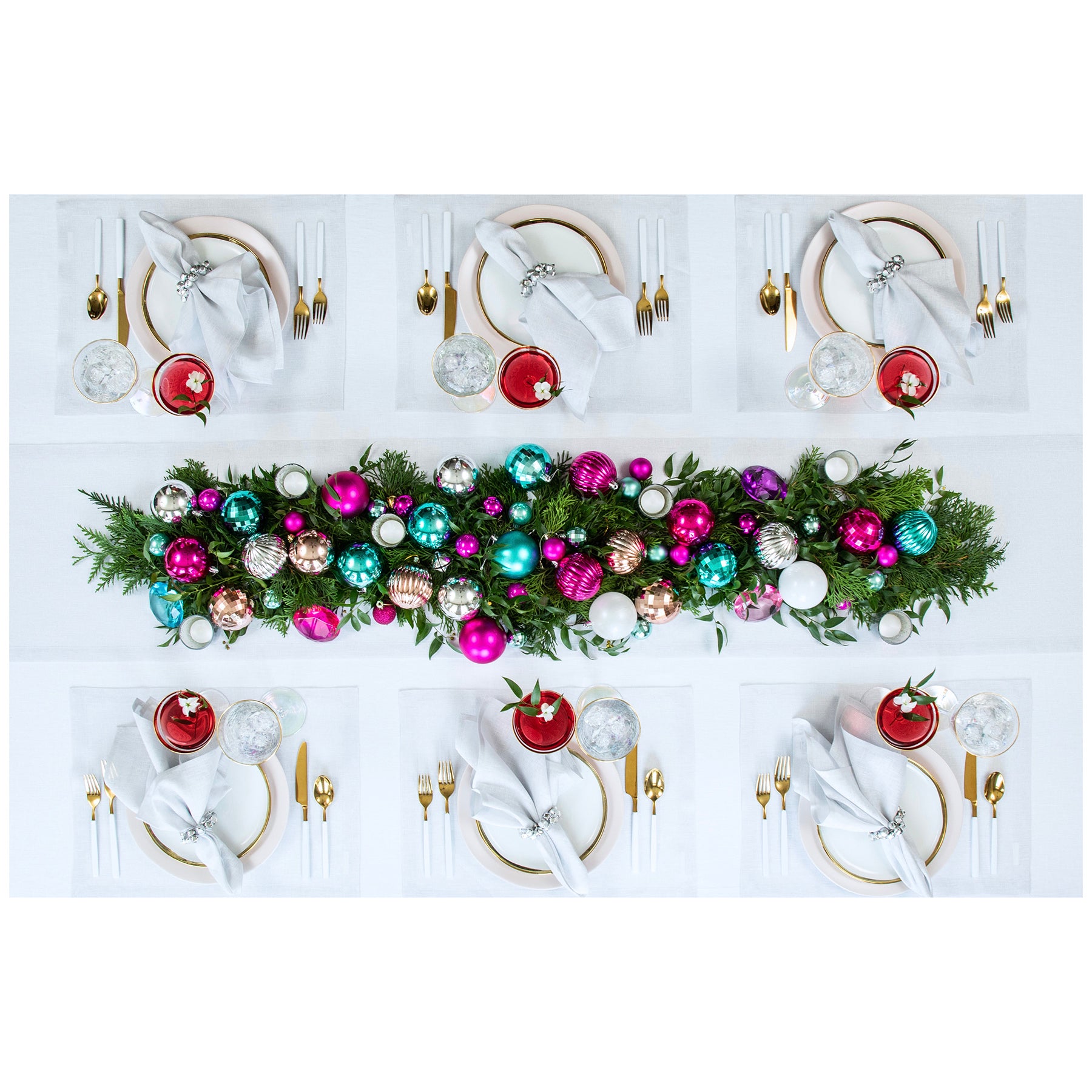White/Festive Shimmer
