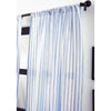 Sky Blue & White Capri Stripe