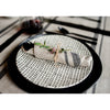 Black and Natural French Stripe