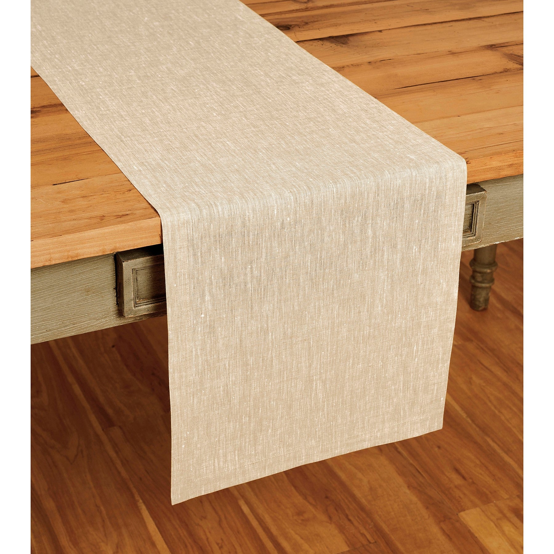 Athena Small Table Runner | 100% Pure Natural Linen – Solino Home