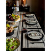 Black and Natural French Stripe