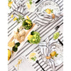 Black & White Capri Stripe
