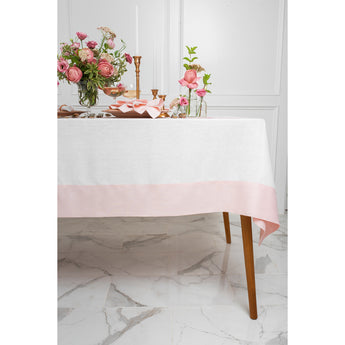Blush Pink & White