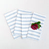 Sky Blue & White Capri Stripe