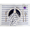 Navy & White Capri Stripe